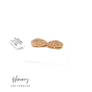 BAGUETTE HEART EARRING - $hmoney The Jeweler